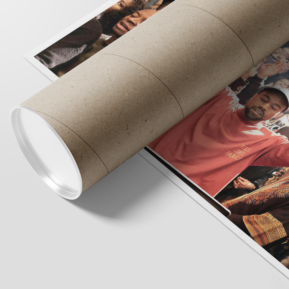 Kanye West The Life of Pablo Poster Rap Hiphop Super Star No Frame (17 X 11 (Horizontal))