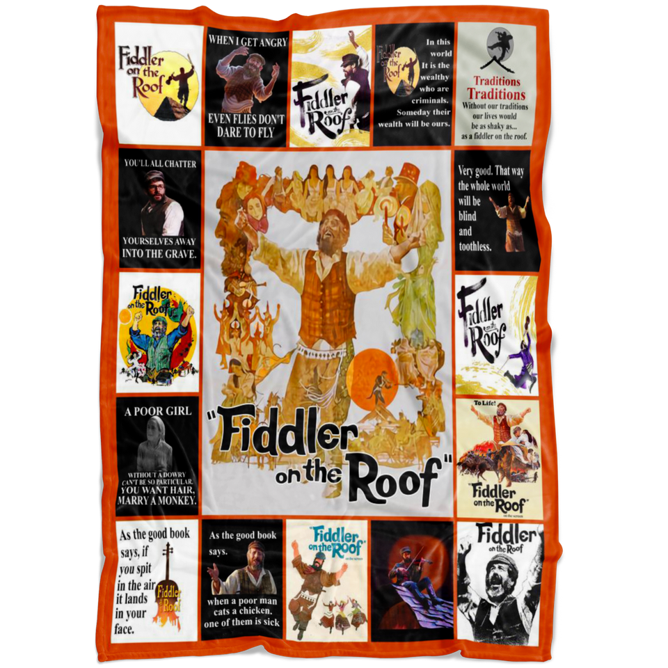 Fiddler on the Roof 1971 film Blanket copy