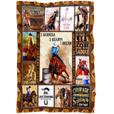 Barrel Racing Blanket