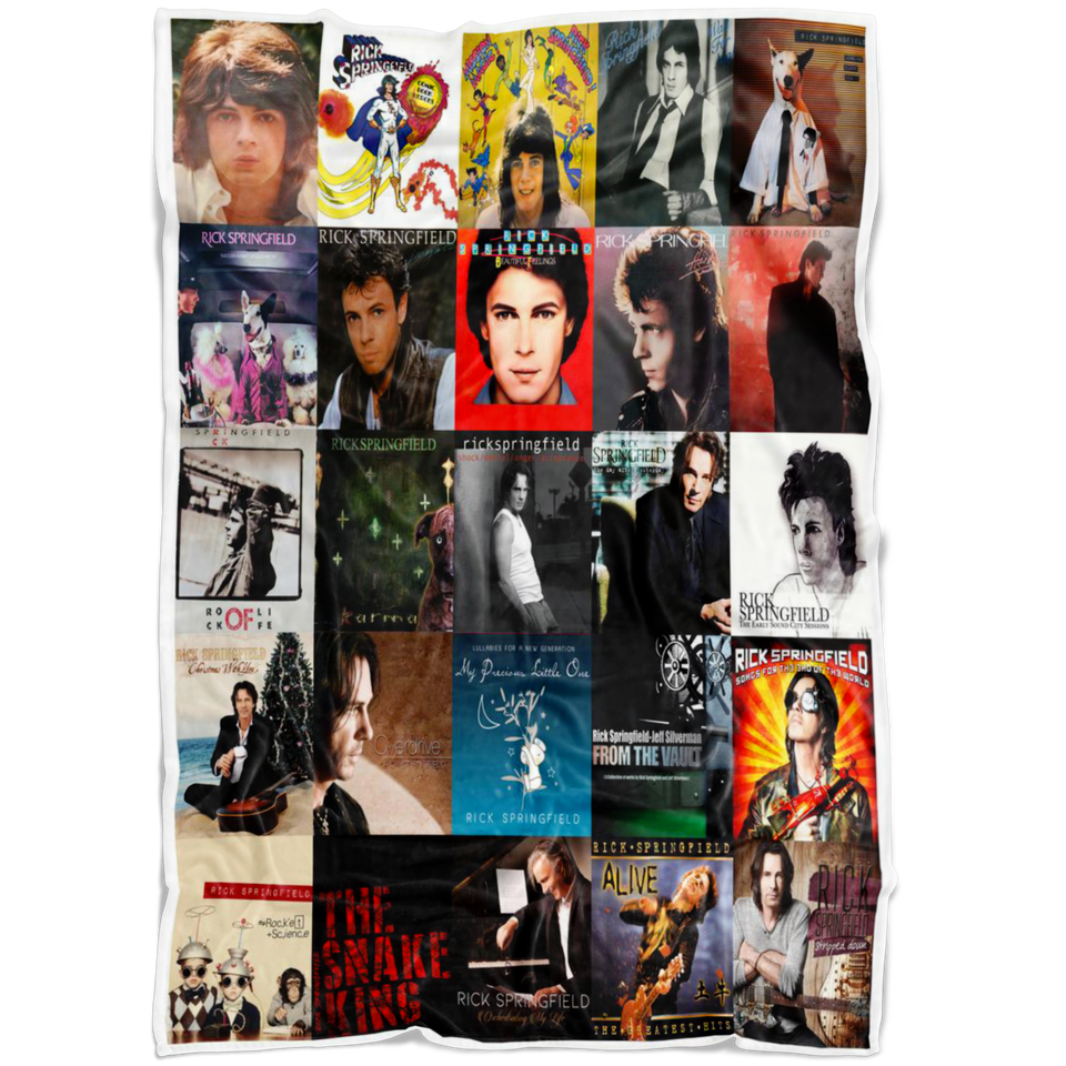 Rick Springfield Blanket
