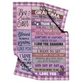 for Grandma Blanket from Grandchildren Birthday Gift Nana Retirement Gift to My Grandma Blankets