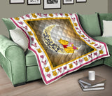 Pooh Blanket I love you to the Moon and back copy