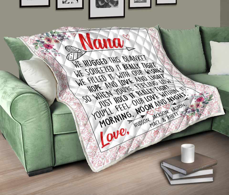 Hudson, Jackson, Easton, Maci, & Rhett - LAP - 45x50 - PL quilt