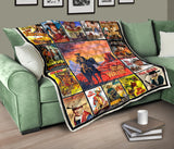 Wayne American Fleece Sherpa Blanket - Quilt