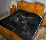 black cat quilt