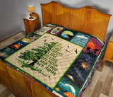 hiking mountain Milestone Blanket, Mountain Blanket - and Into The Forest I Go to Lose My Mind and Find My Soul Blanket