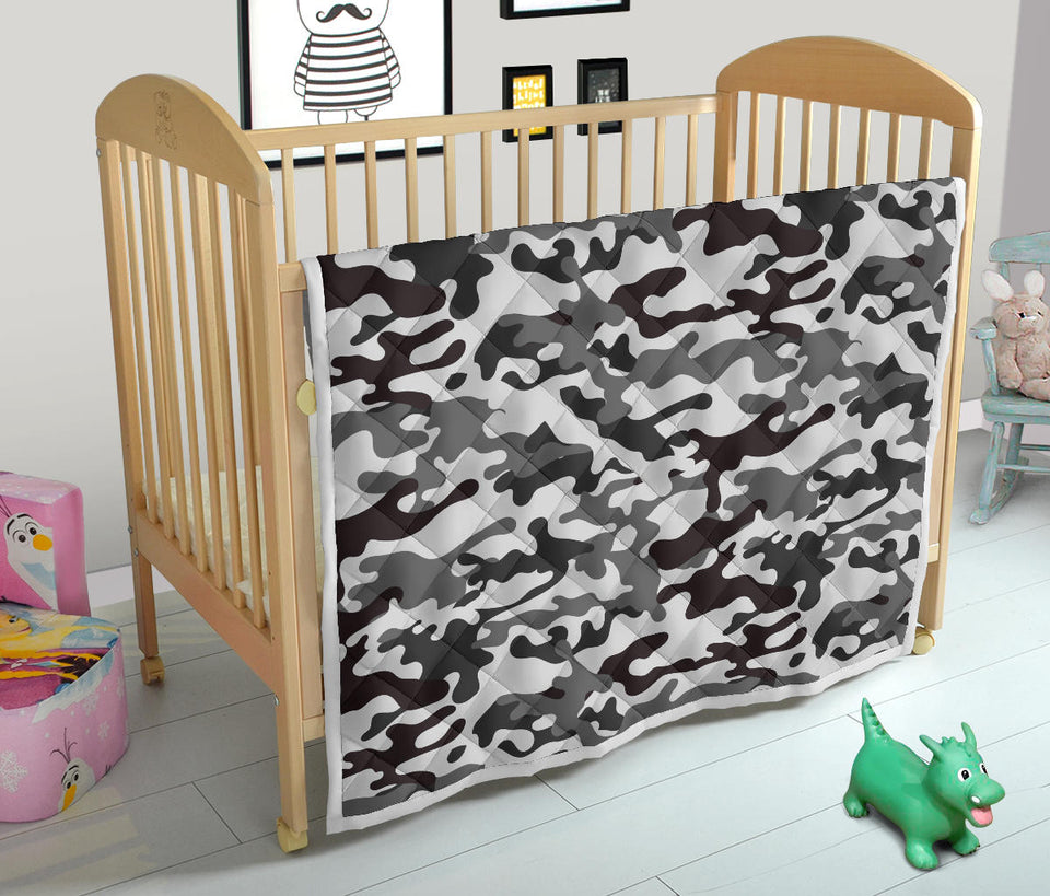 Grey Camouflage Gray Camo Pattern