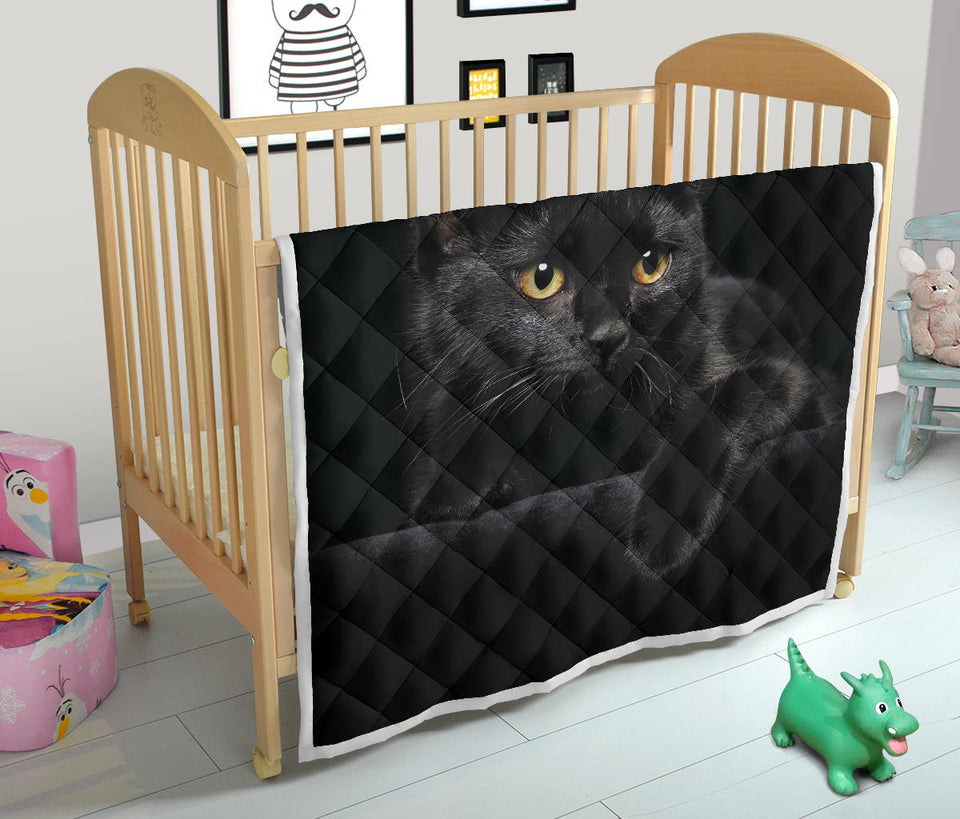 black cat quilt