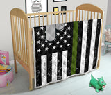 US Military Soldier Veteran Thin Green Line