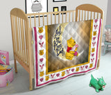 Pooh Blanket I love you to the Moon and back copy