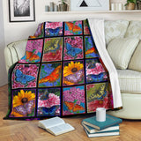 Butterfly Call Me Maybe Christmas Blanket copy
