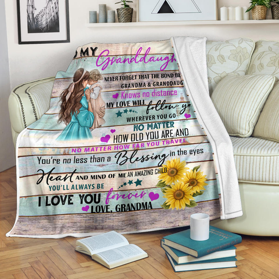 to My Granddaughter Never Forget That The Bond Between