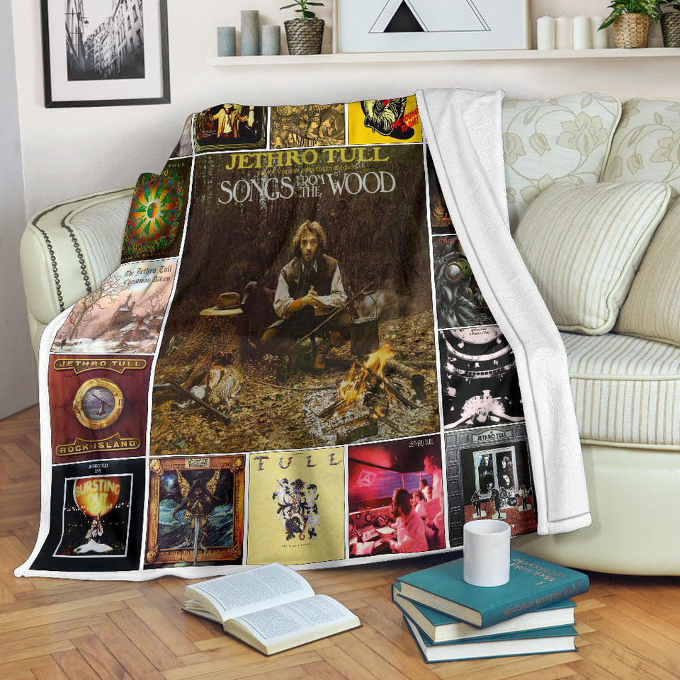 Jethro Tull Quilt Blanket