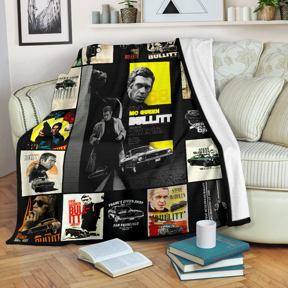 Bullitt 1968 Movie Blanket copy