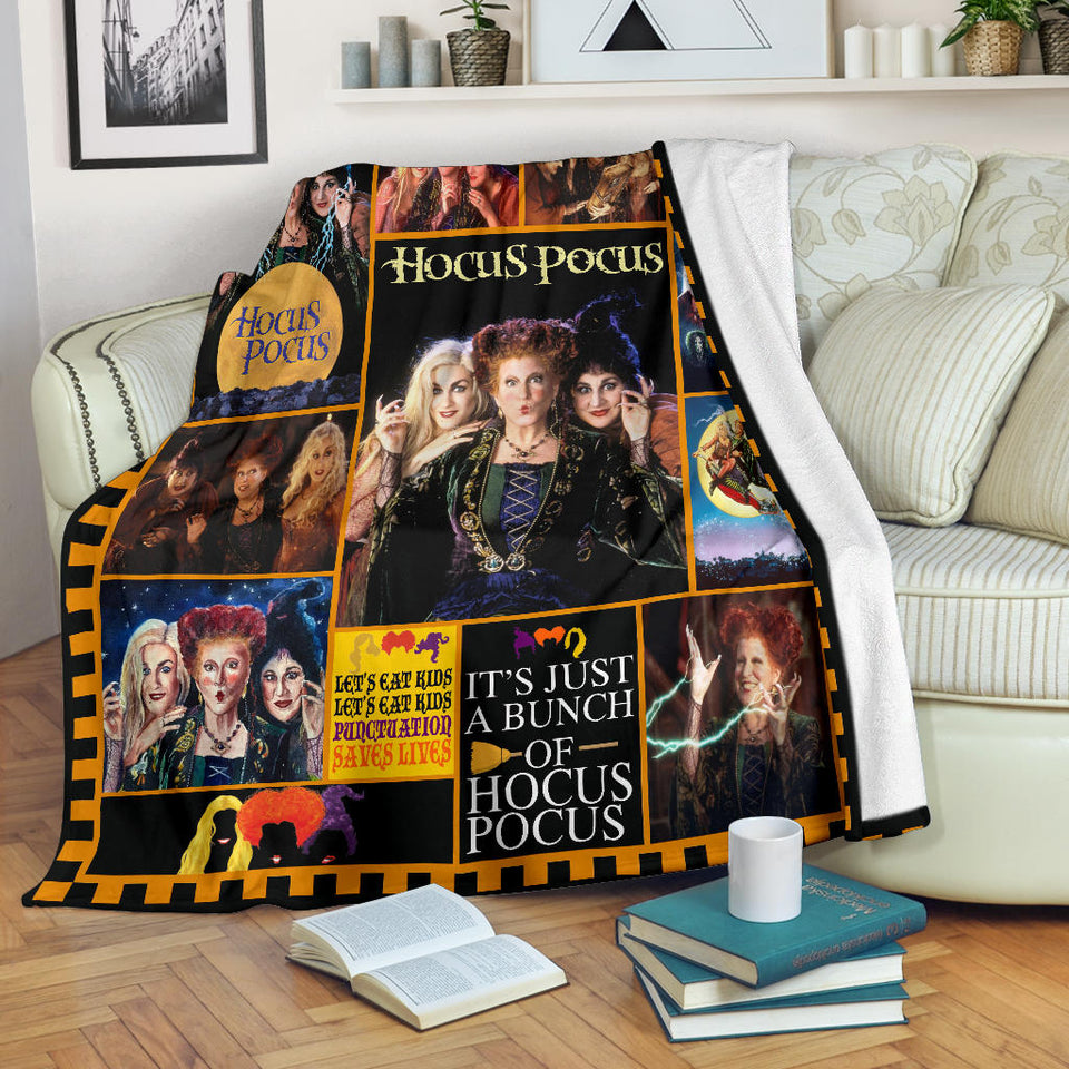 Hocus Pocus Halloween Version 3 Blanket