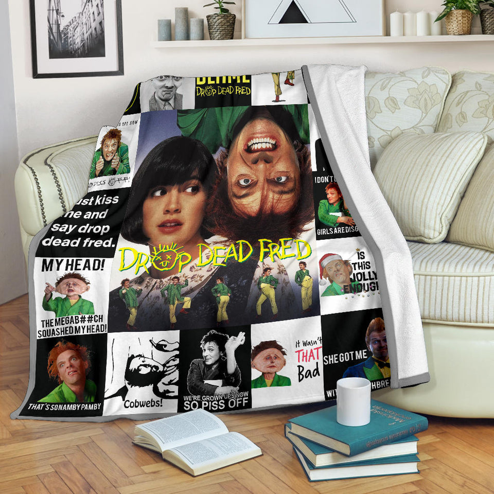 Drop Dead Fred V3 Blanket