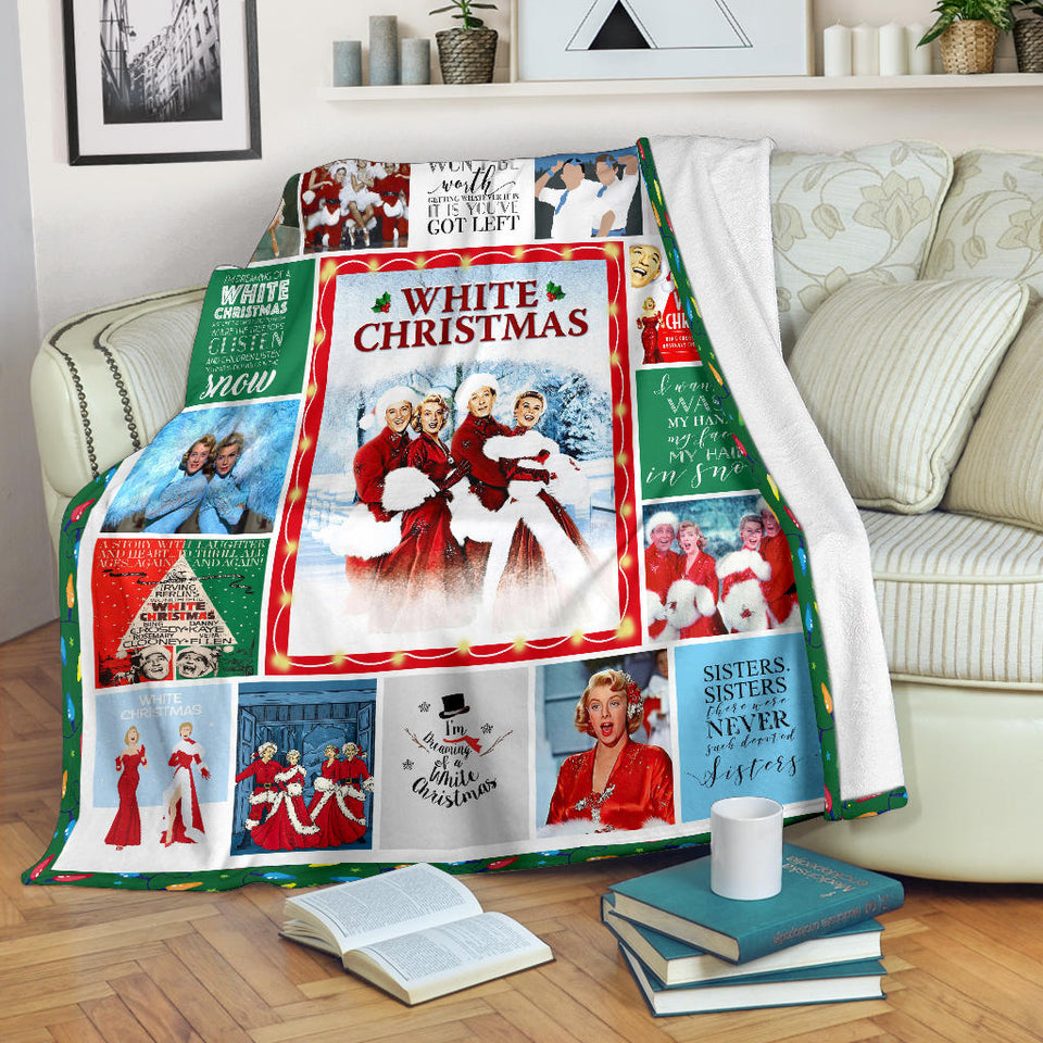 White Christmas Blanket
