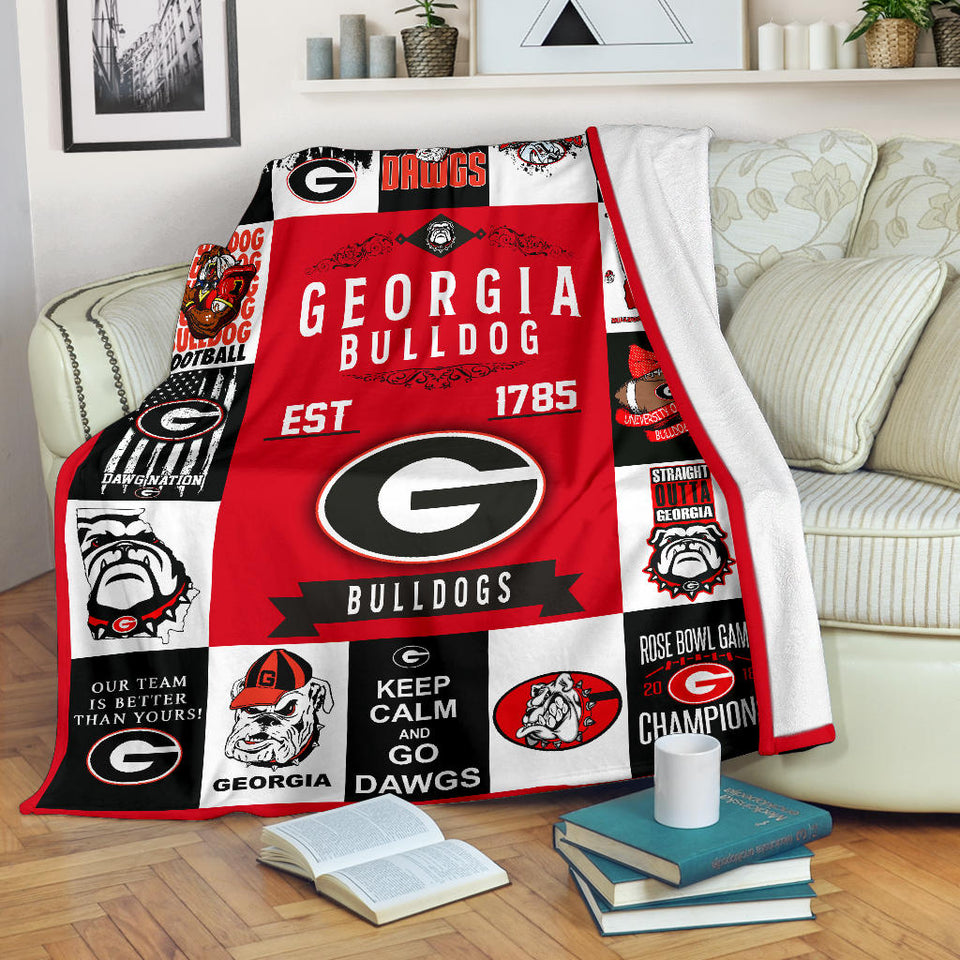 Georgia Bulldogs V3 Blanket copy