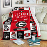 Georgia Bulldogs V3 Blanket copy