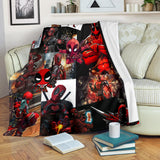 Deadpool Blanket Deadpool 3D Quilt