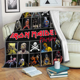 Iron Maiden Family Blanket