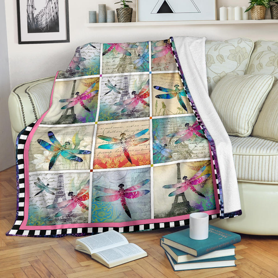 Dragonfly Love Blanket copy