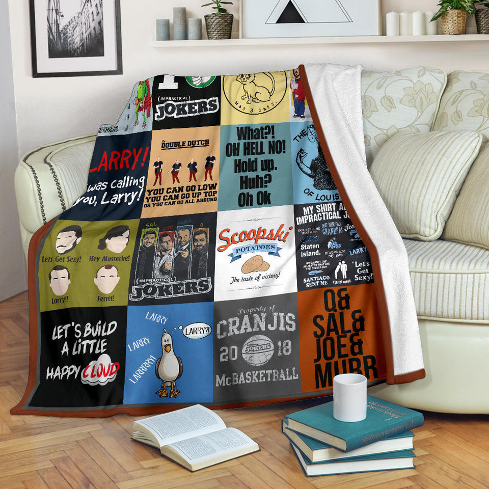 Impractical Jokers Blanket