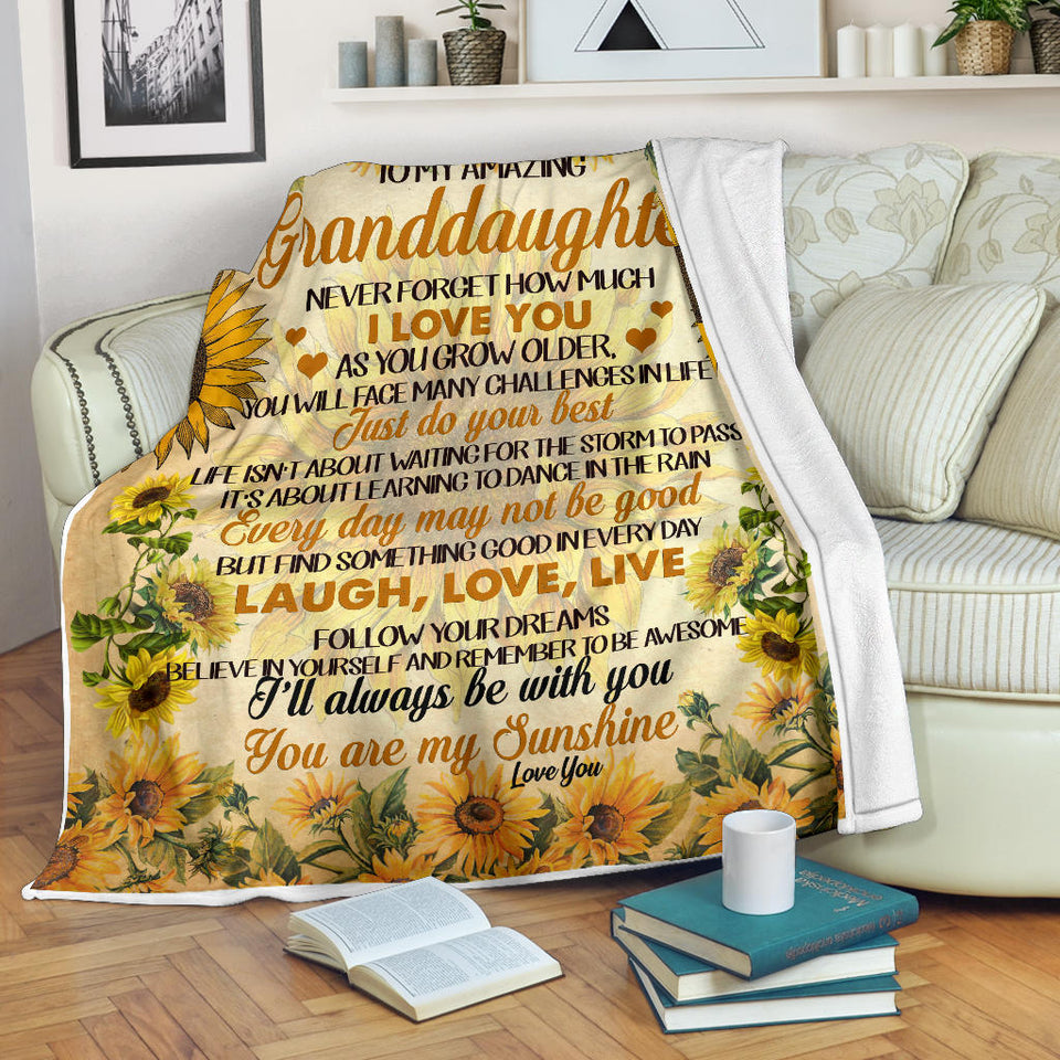 to My Amazing Granddaughter