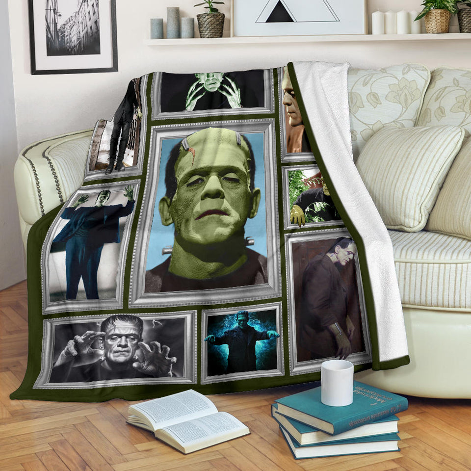 Frankenstein Quilt Blanket