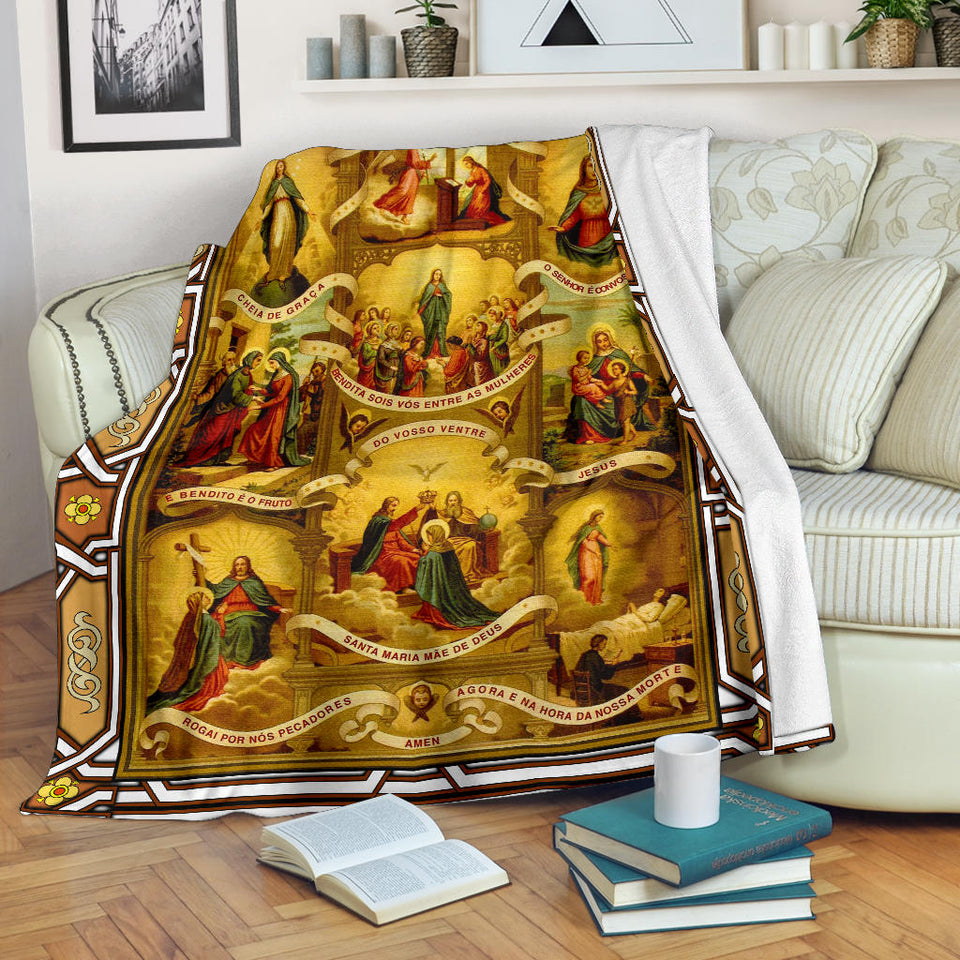 The Blessed Virgin Mary Blanket copy