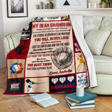 To My Grandson Baseball