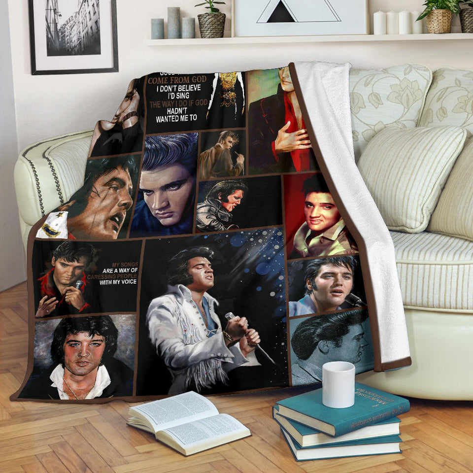 Elvis Presley Quilt Blanket V3 copy