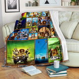 Madagascar Movies Blanket