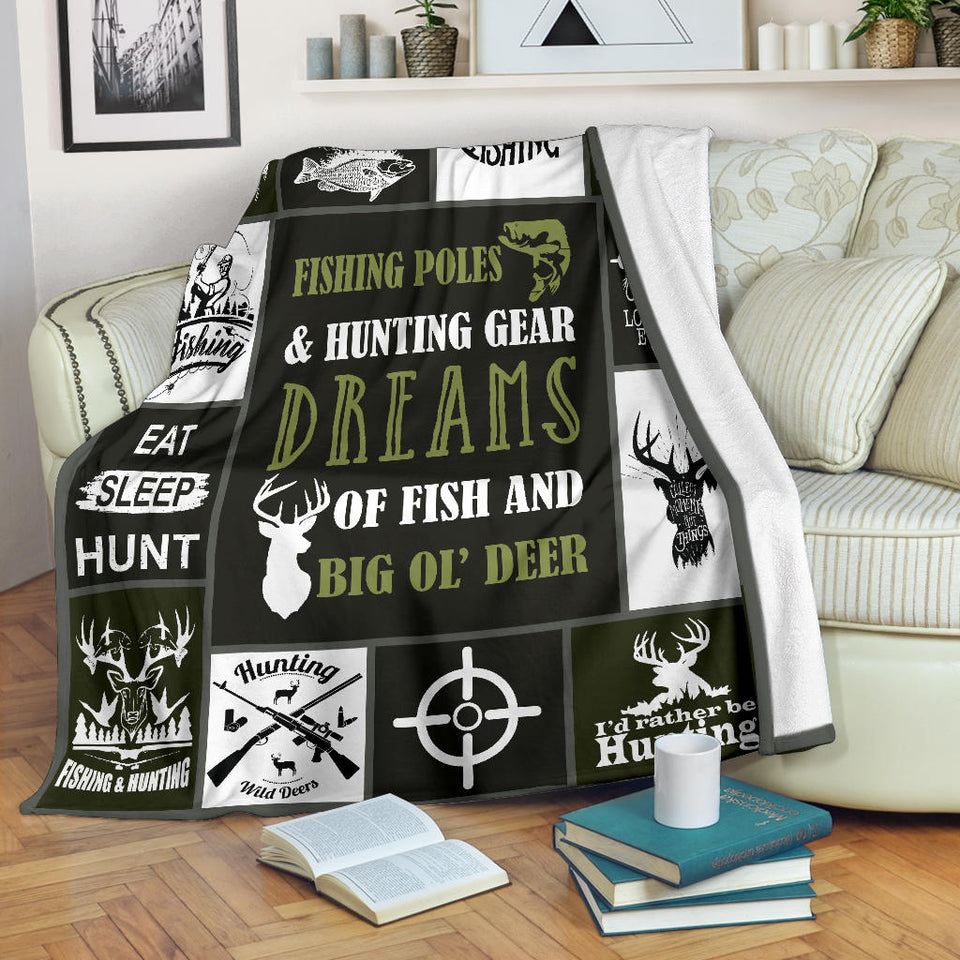 Hunting Fishing Blanket