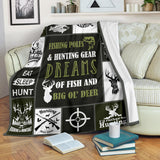 Hunting Fishing Blanket
