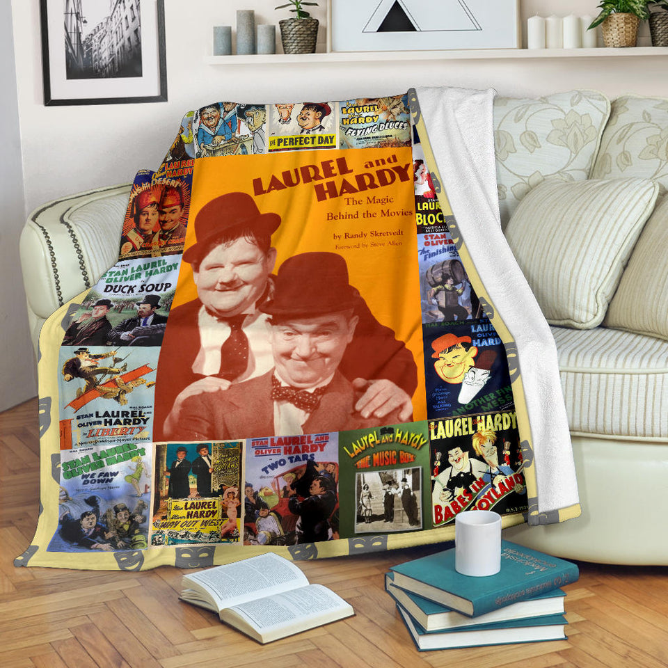 Laurel and Hardy Blanket