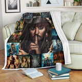 Pirates of the Caribbean Blanket Jack Sparrow
