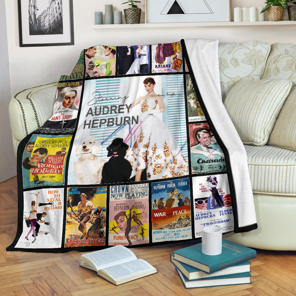Audrey Hepburn Blanket copy