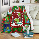 The Grinch Christmas Blanket