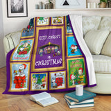 Snoopy Keep Christ in Christmas CC 3D Quilt