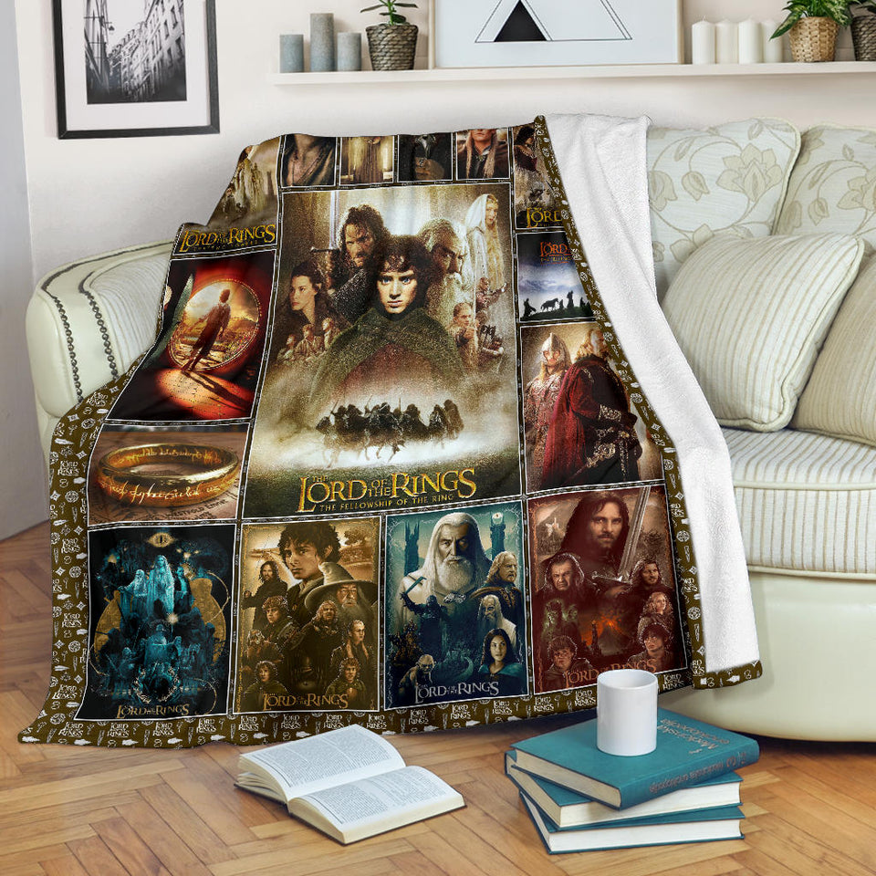 The Lord Of The Rings Blanket