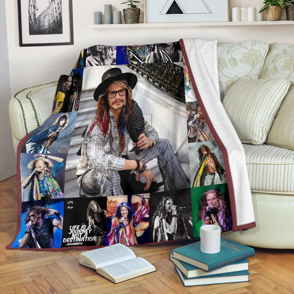 Steven Tyler For Fans Blanket