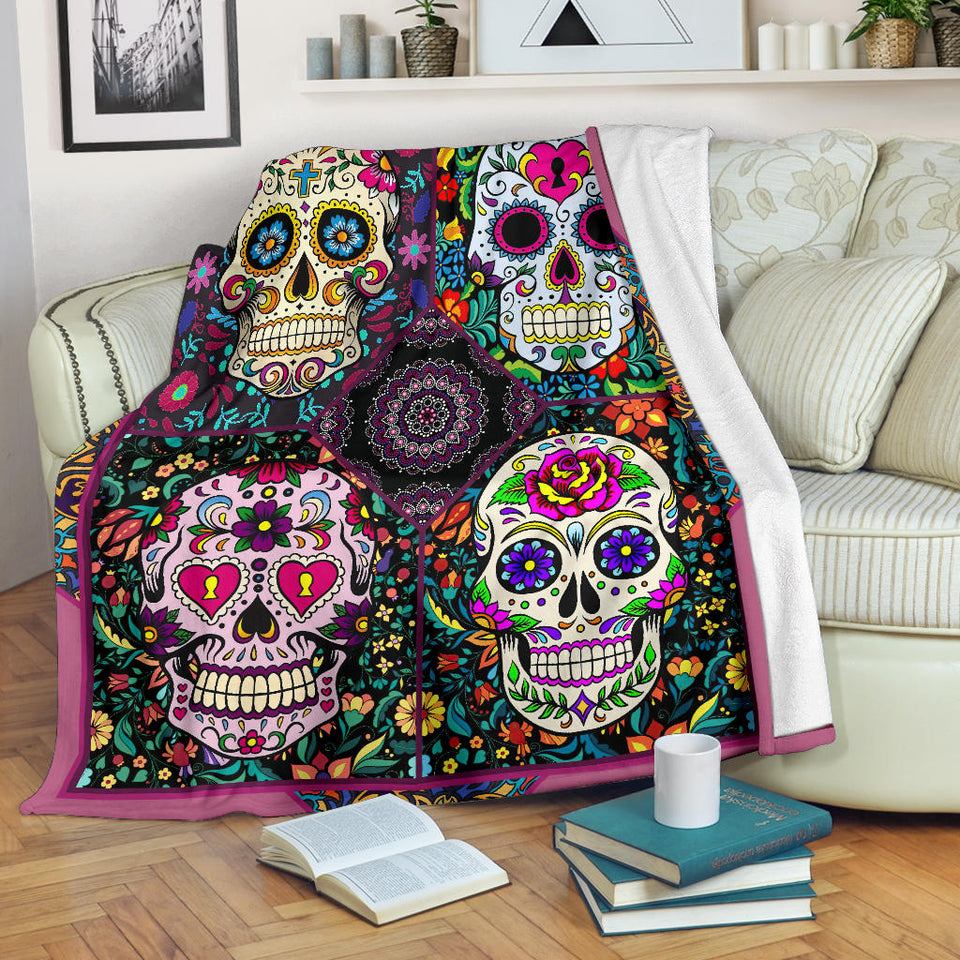 Sugar Skull Blanket