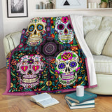 Sugar Skull Blanket