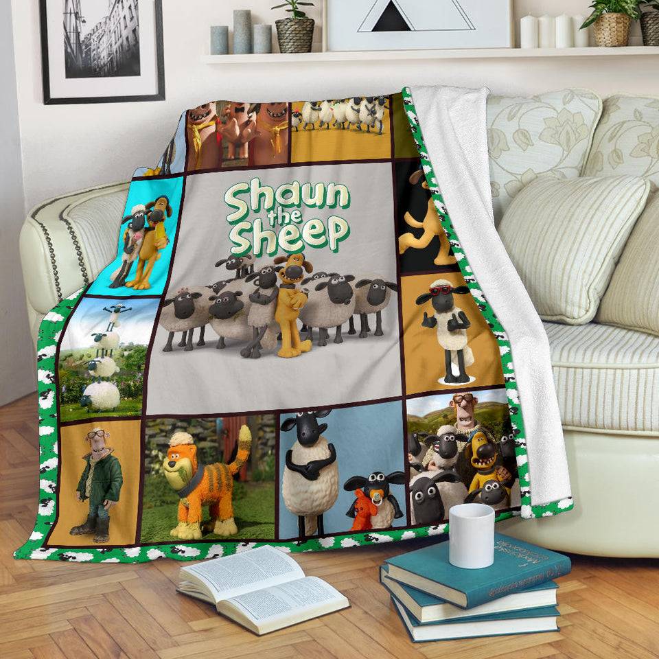 Shaun the Sheep Blanket