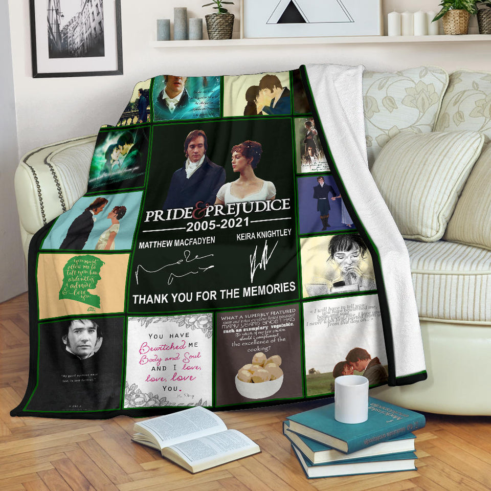 Pride And Prejudice V3 Blanket