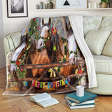 Christmas Horse Blanket
