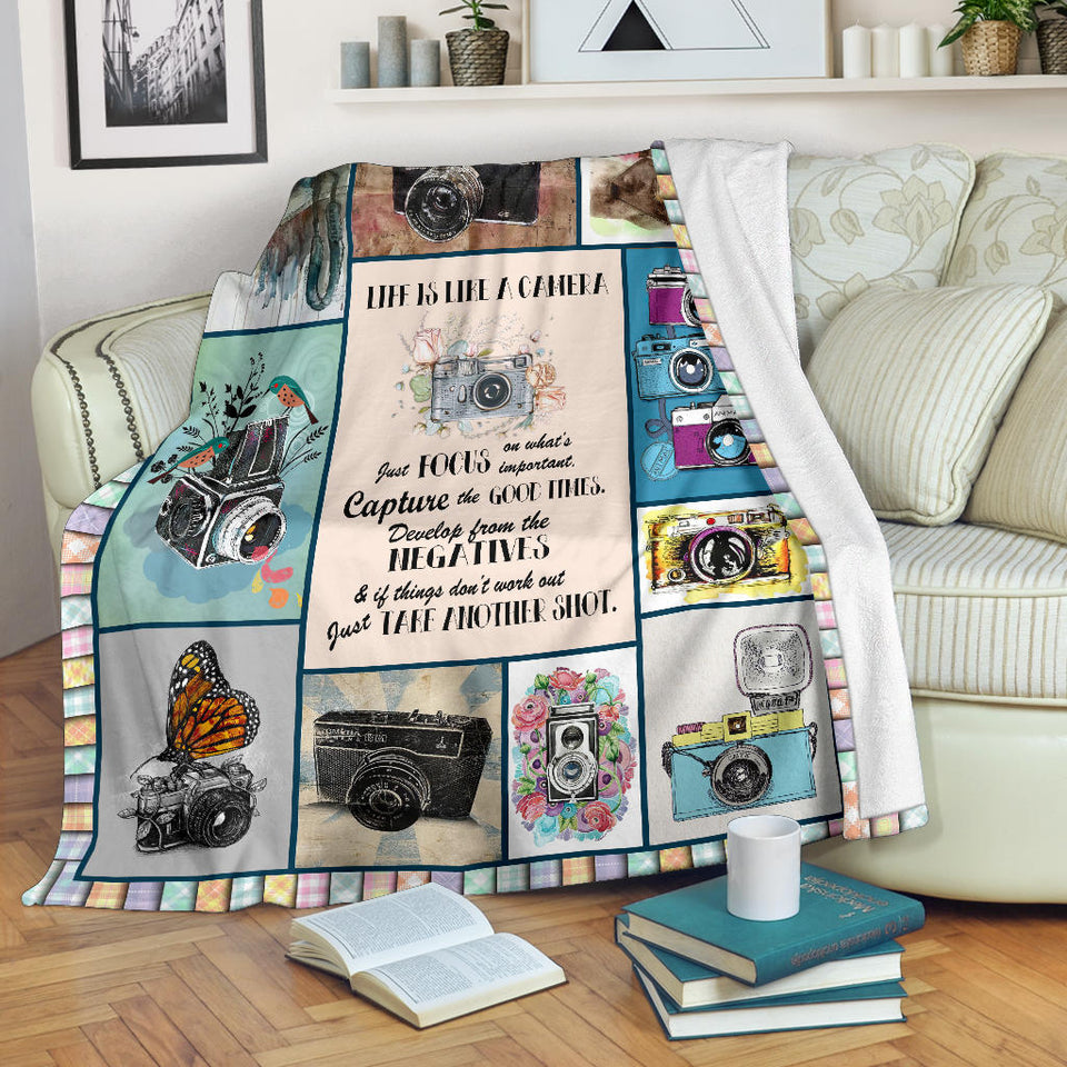 Photography Lover Blanket copy
