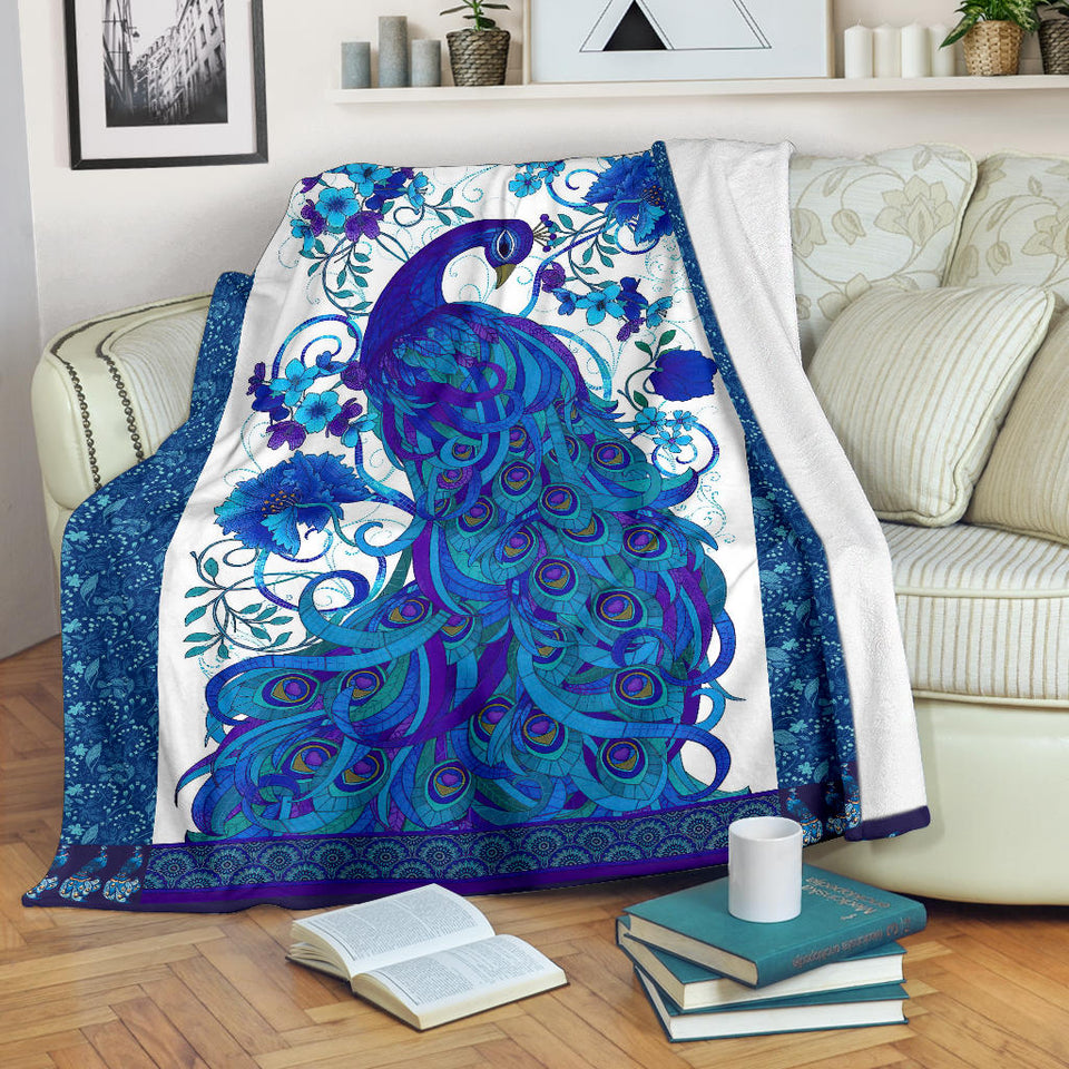 Peacock Blue Blanket