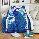 Peacock Blue Blanket